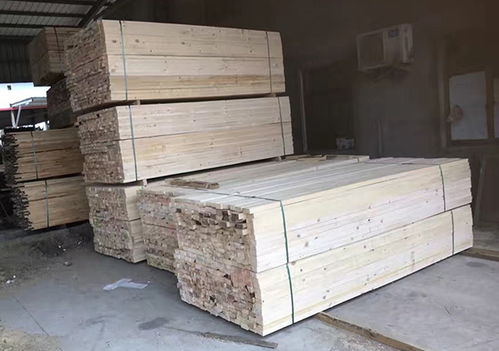 日照旺源木材加工厂 专业供应辐射松建筑木方与优质建筑木方