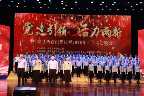 党建引领扬风帆，活力两新展风采——鹿寨县举办两新组织庆祝2020年元旦文艺晚会