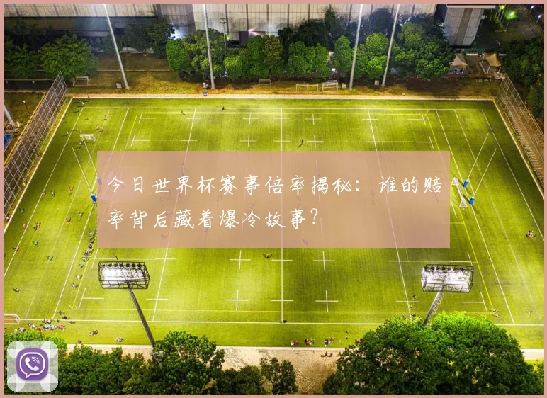 今日世界杯赛事倍率揭秘：谁的赔率背后藏着爆冷故事？